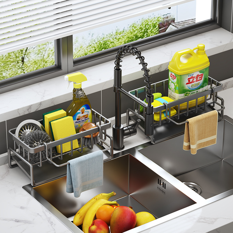 Multi-Bin Organizer — Under-Sink, Over-Door, or Closet