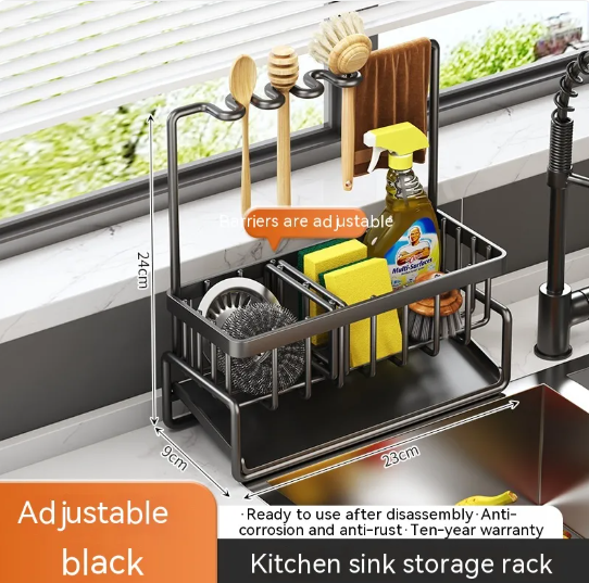 Multi-Bin Organizer — Under-Sink, Over-Door, or Closet